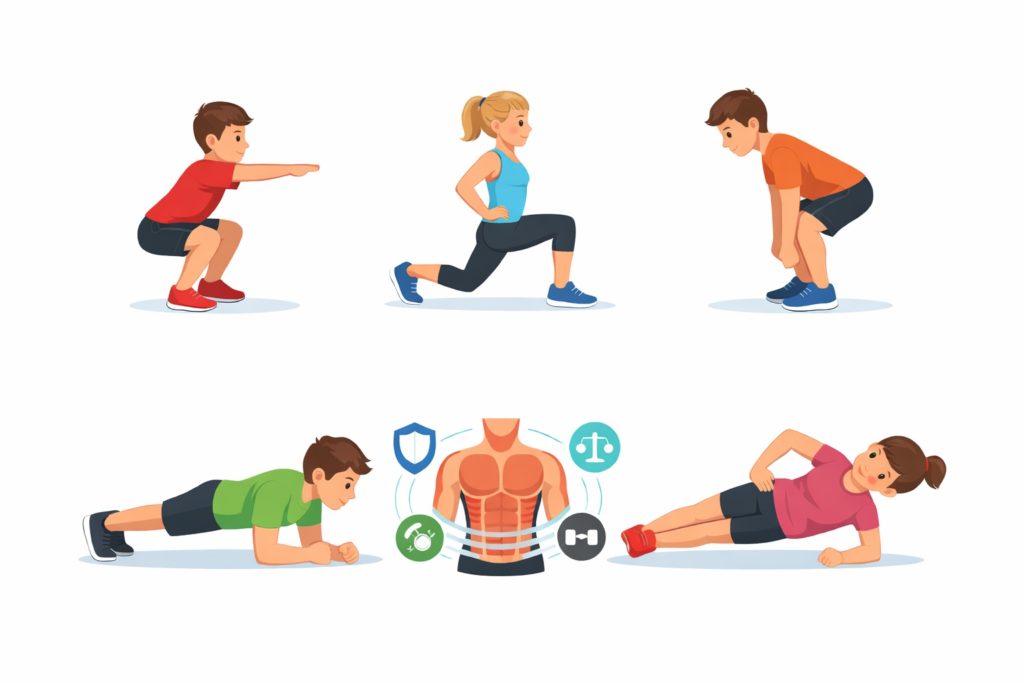 Podstawowe wzorce ruchowe w treningu motorycznym dzieci i młodzieży