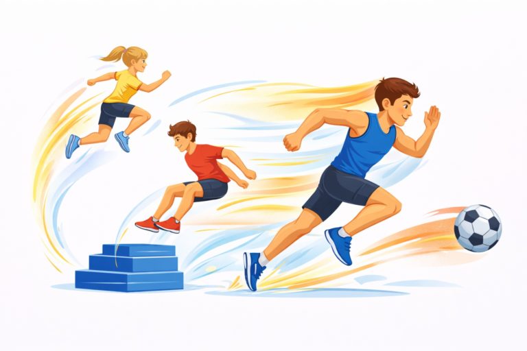 Ćwiczenia rozwijające dynamikę i moc w treningu młodych sportowców