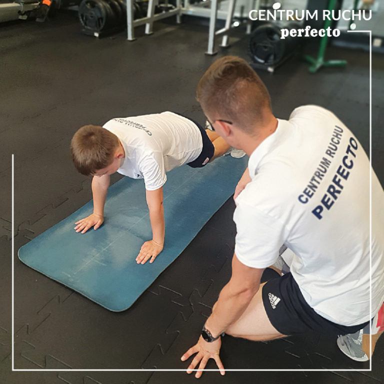Testy funkcjonalne dziecka podczas pierwszych zajęć w Centrum Ruchu Perfecto